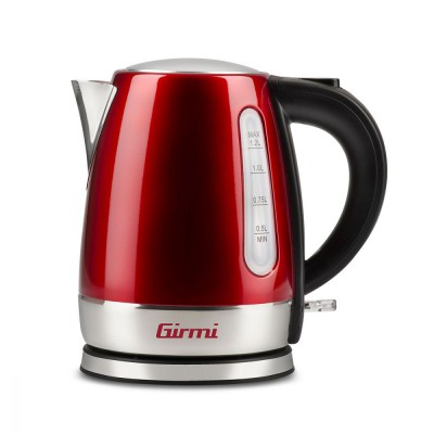 [8056095874301] BOLLITORE METAL 1,2L ROSSO