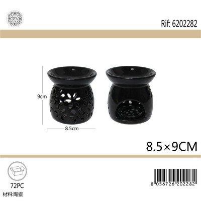 [8056726202282] BRUCIA ESSENZE IN CERAM. D8,5X9CM
