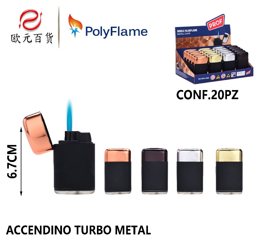 [3661075223434] PROF ACCENDINO TURBO METAL