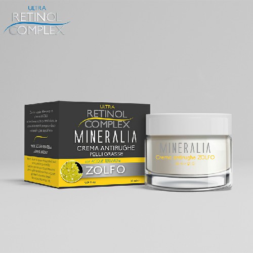 [8057190170206] MINERALIA CREMA VISO ANTIRUGHE PELLI GRASSE ZOLFO