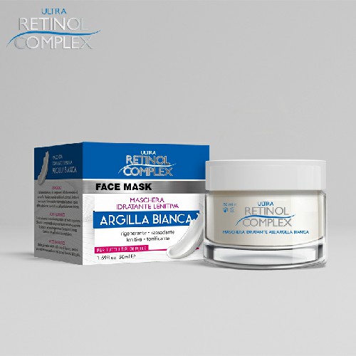 [8057190170268] MASCHERA IDRATANTE LENITIVA ARGILLA BIANCA 50ML
