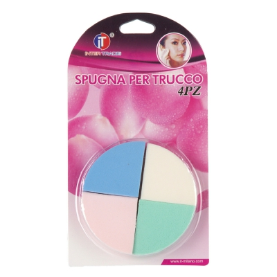 [8057255119003] SPUGNA PER TRUCCO 4PZ 1/12
