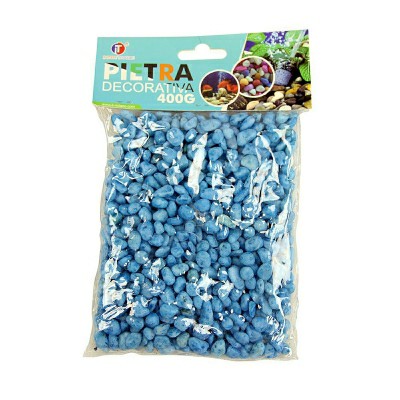 [8057255247461] PIETRA DECORATIVA 400G BLU