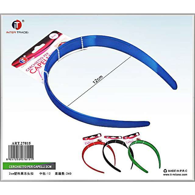 [8057255278151] CERCHIETTO PER CAPELLI 2.0CM