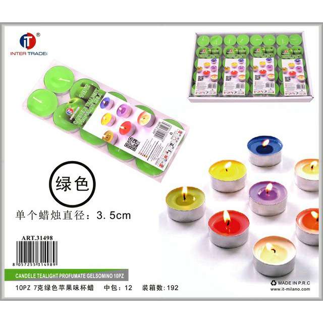[8057255314989] CANDELE TEALIGHT PROFUMATE MELA