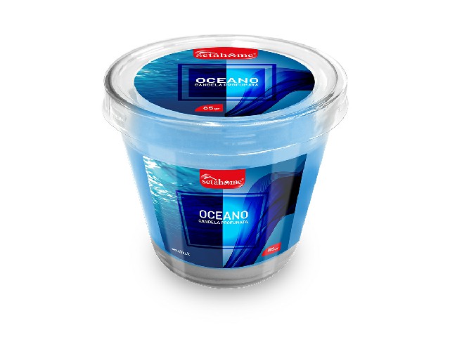 [8057502403046] CANDELA DEO CONICAL 120GR BLU OCEAN