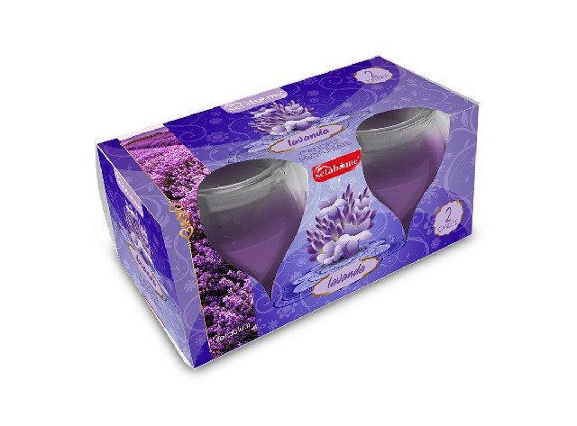 [8057502403152] CANDELA VASETTO 60GR 2PZ LAVANDER