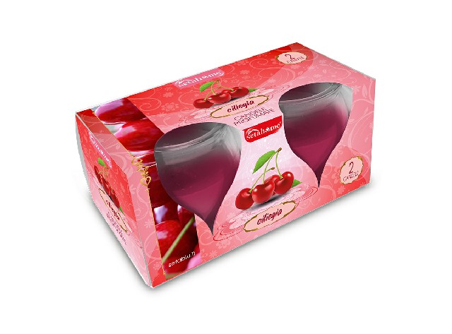 [8057502403169] CANDELA VASETTO 60GR 2PZ BLACK CHERRY