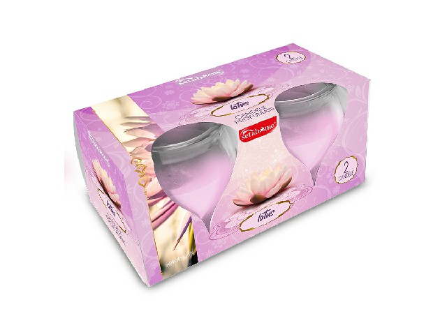 [8057502403176] CANDELA VASETTO 60GR 2PZ LOTUS BLOSSOM