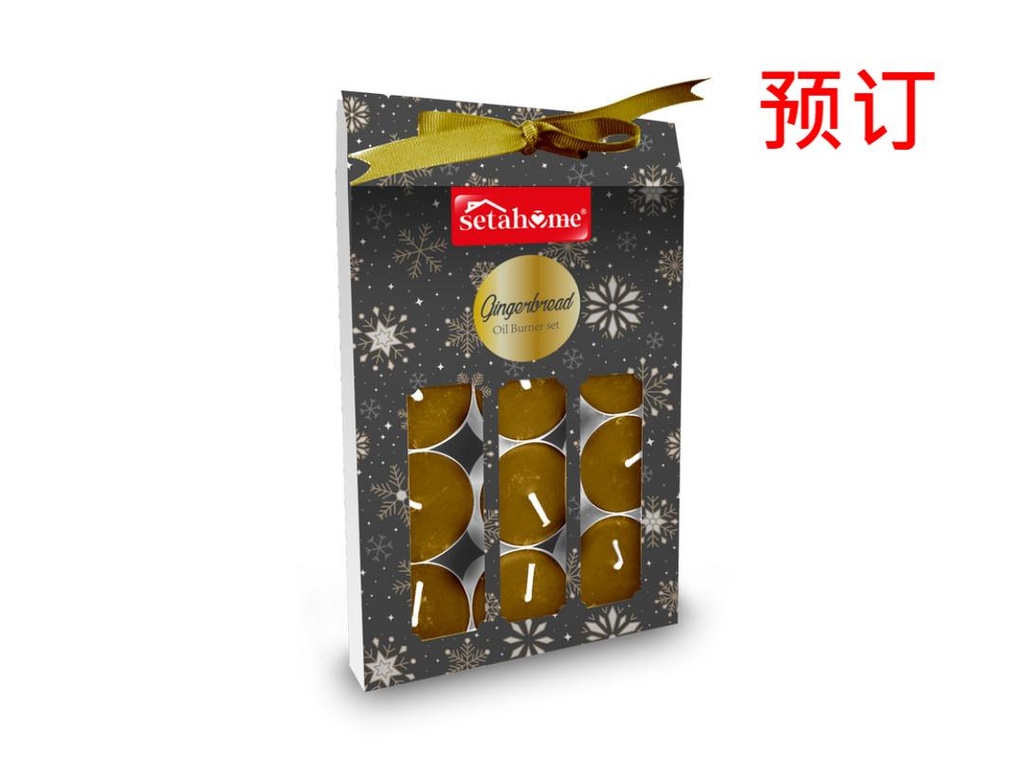[8057502407112] TEALIGHT 12GR - 12PZ GINGERBREAD