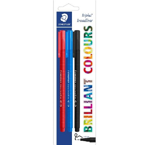 [4007817034187] STAEDTLER TRIPLUS BROADLINER A 3PZ
