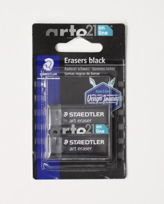 [4007817051702] STAEDTLER GOMMA DA CANCELLARE ART ERASER NERA 2PZ