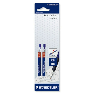 [4007817250204] STAEDTLER MINA MARS MICRO 0,5MM HB 12MX2CONF