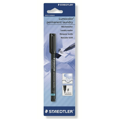 [4007817319147] STAEDTLER MARCATORE LAVANDERIA PERM 0,6MM - NERO