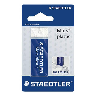 [4007817526217] STAEDTLER 1 GOMMA BIANCA MARS PLASTIC