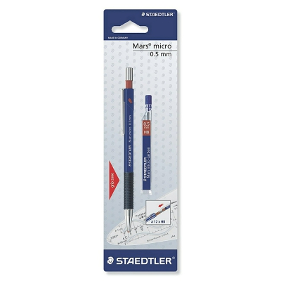 [4007817709245] STAEDTLER PORTAMINE MARS M. 0,5MM+RIC 12 MINE HB