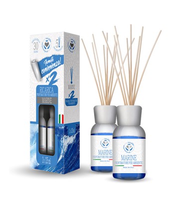 [8059174596248] RICARICA DIFFUSORE 125ML OCEANO 2PZ C/MIDOLL.