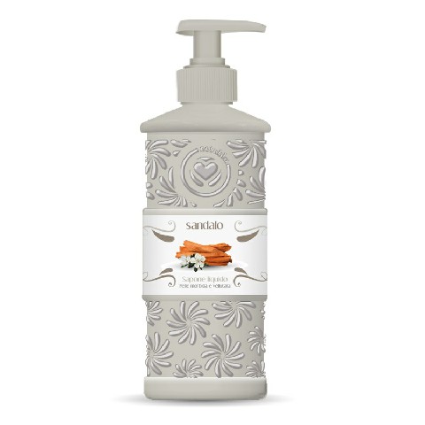 [8059174598044] SAPONE LIQUIDO MANI 500ML DISPENSER SAND