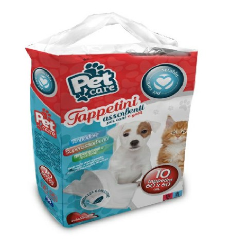 [8059174598945] TAPPETINI PET 60X60CM 10PZ