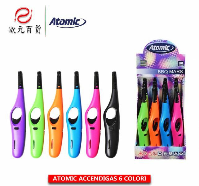 [4014663105787] ATOMIC ACCENDIGAS 6 COLORI