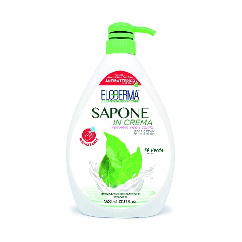 [8059602240644] ELODERMA SAP.LIQUIDO THE VERDE 1LT