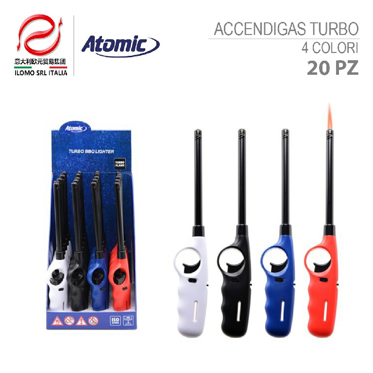 [4014663440383] ATOMIC ACCENDIGAS TURBO