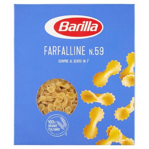 [8076804765591] BARILLA PASTA 500GR FARFALLINE