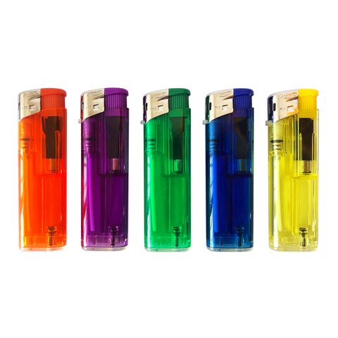 [4014663764335] ATOMIC ELECTRINOC LIGHTER TRASPARENT