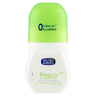 [80808930] ROBERTS DEO ROLL-ON 50ML VERDE FRESCO