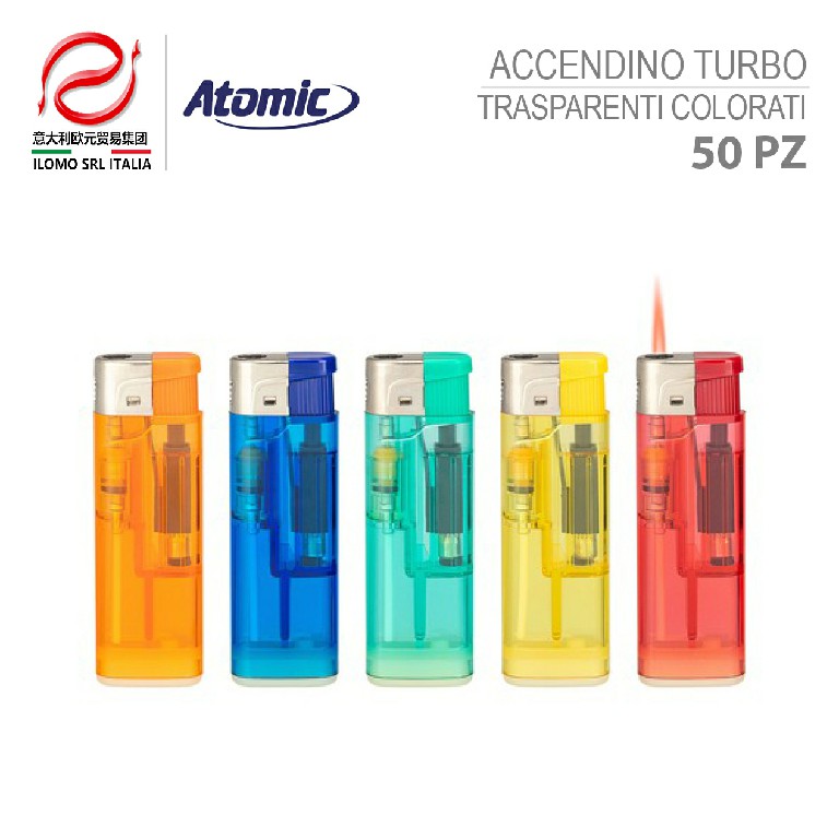[4014663831464] ATOMIC ACCENDINO TURBO TRASPARENTE ASS.