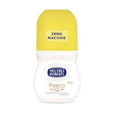 [80908821] ROBERTS DEO ROLL-ON 50ML FRESCO GIALLO