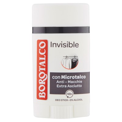 [80962182] BOROTALCO DEO STICK 40ML INVISIBLE