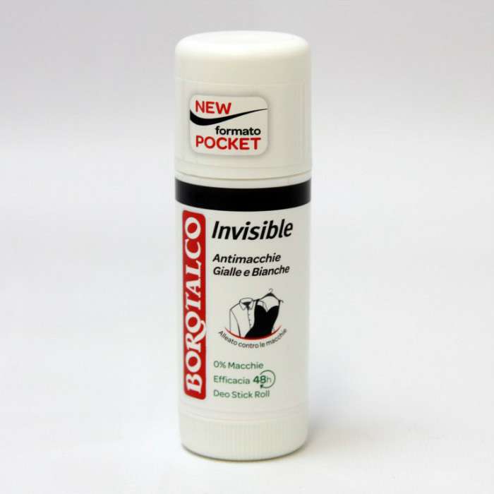 [80997702] BOROTALCO DEO STICK 40ML INVISIBLE