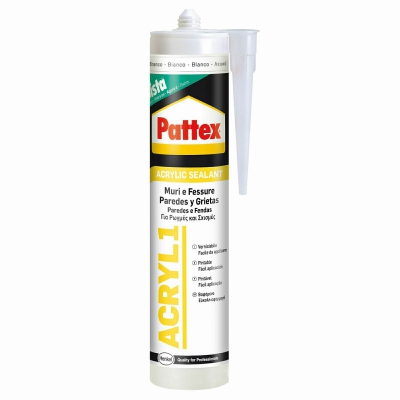 [4015000407328] PATTEX ACRIL ONE MURI & FESSURE BIANCO 300ML
