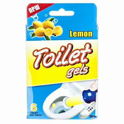 [8102201170543] WC GEL TOILETTE 6PZ + APPLICATORE