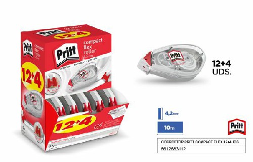 [4015000438995] PRITT CORRETTORE NASTRO COMPACT FLEX 4.2MMX10M