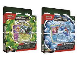 [820650603006] POKEMON MAZZO LOTTE DELUXE QUAQUAVAL EX E MEWSCARA