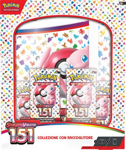 [820650603167] POKEMON SCARLATTO E VIOLETTO 151 COLLEZIONE CON RA