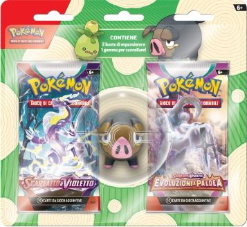 [820650603587] POKEMON BLISTER 2 BUSTINE+1 MINI ACTION FIGURE GOM