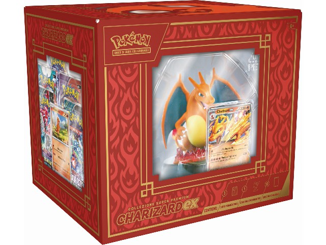 [820650605420] POKEMON COLLEZIONE SUPER PREMIUM CHARIZARD EX