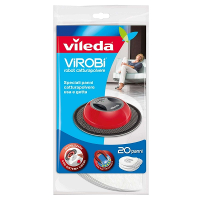 [4023103156531] VILEDA PANNI RICAMBIO VIROBI ROBOT CAT.POLV. 20PZ