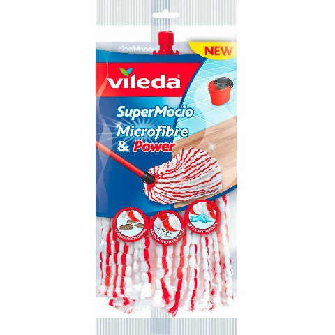 [4023103203730] VILEDA SUPERMOCIO MICROFIBRE E POWER