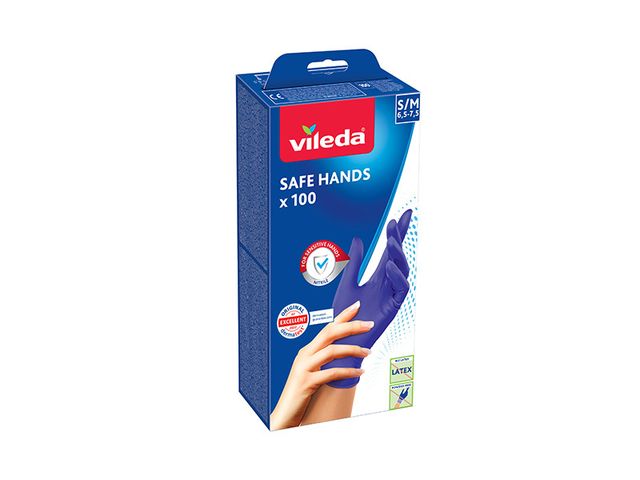 [4023103227590] GUANTI SAFE HANDS 100 S/M