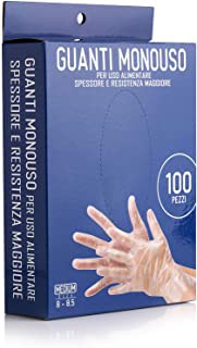 [8388776722930] GUANTI MONOUSO X 100 GRANDI