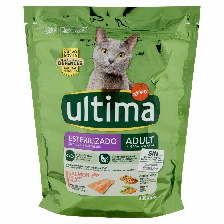 [8410650203140] ULTIMA CAT 400GR STERILCAT SALMONE