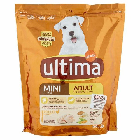 [8410650214016] ULTIMA DOG MINI ADULT POLLO 800GR