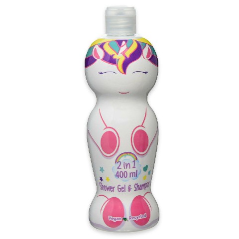 [8411114090375] AIRVAL BAGNO 1D 400ML UNICORN