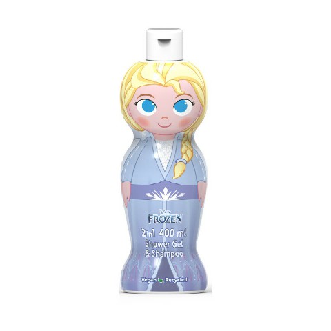 [8411114090498] AIRVAL BAGNO 1D 400ML FROZEN ELSA