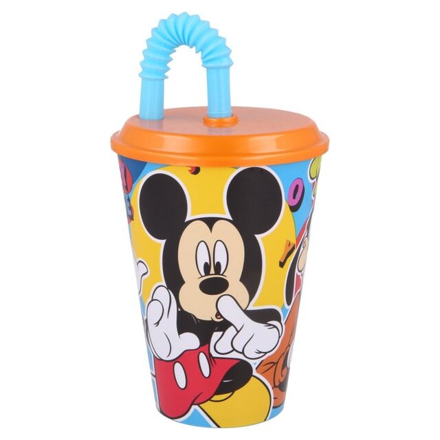 [8412497501304] MICKEY BICCHIERE C/CANNUCCIA ML.430