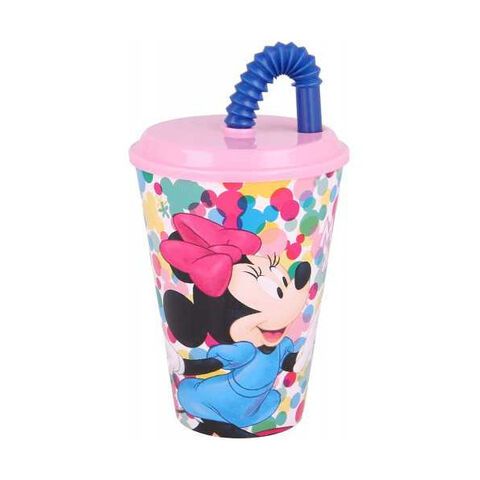 [8412497511303] MINNIE BICCHIERE C/CANNUCCIA ML.430